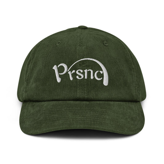 PRSNC Dome logo Corduroy hat