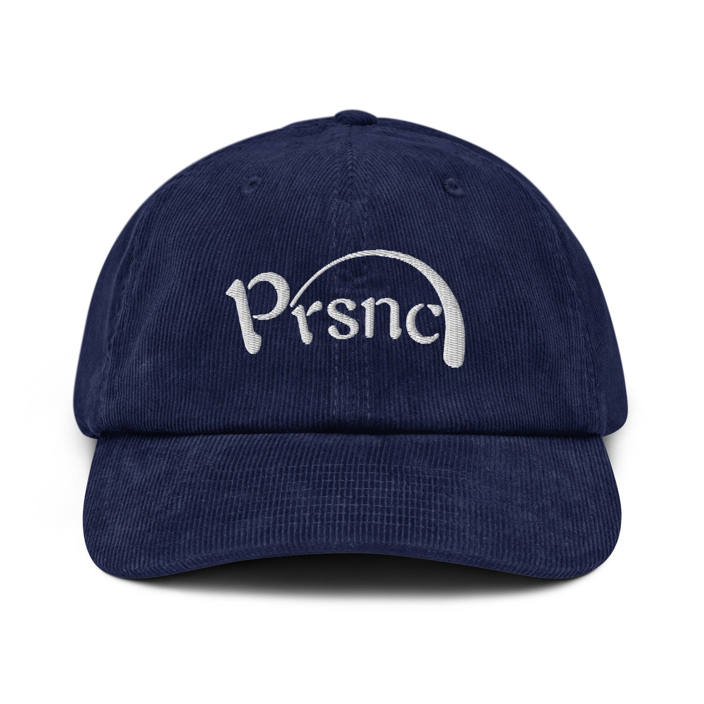 PRSNC Dome logo Corduroy hat