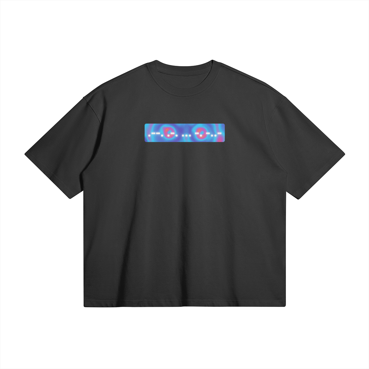 PRSNC Morse Code Oversized T-Shirt