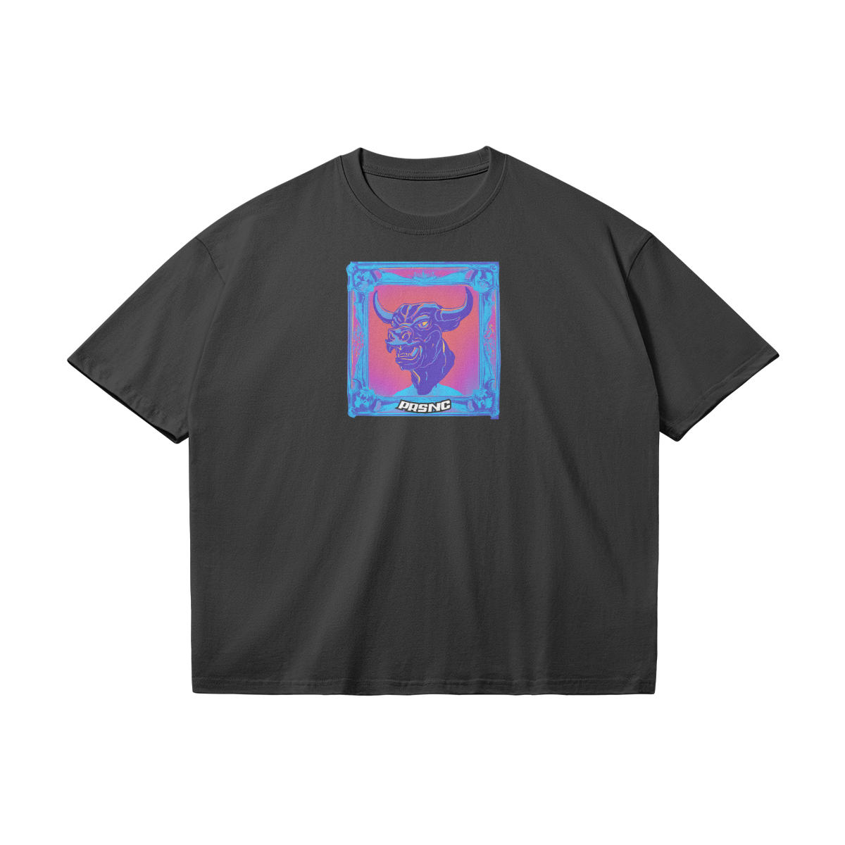 PRSNC Vibrant Bull Oversized T-Shirt